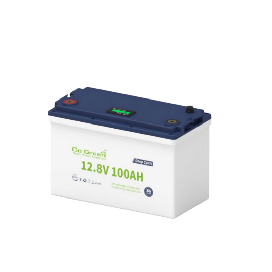 GGESS / 12.8V-100AH LiFePO4 Battery