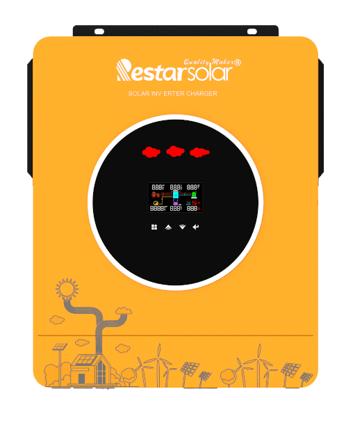 6kw hybrid inverter restare